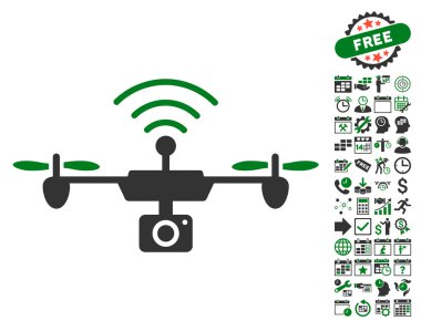 Radyo kamera Airdrone simgesi Bonus ile