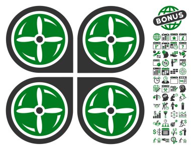 Nanocopter Rotaion simgesi Bonus ile vida