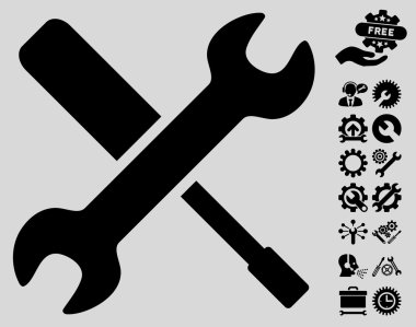 Araçlar vektör simgesi araçlar Bonus ile