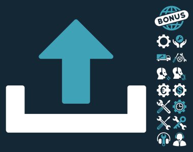 Araçlar Bonus ile Vektör Simgesi Yükle