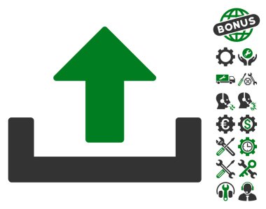 Araçlar Bonus ile Vektör Simgesi Yükle