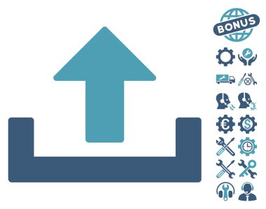 Araçlar Bonus ile Vektör Simgesi Yükle