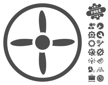 Araçlar bonus ile Drone Vida Vektör Simgesi