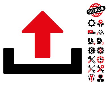 Araçlar Bonus ile Vektör Simgesi Yükle