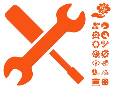 Araçlar vektör simgesi araçlar Bonus ile