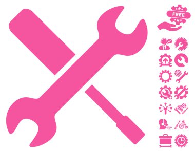 Araçlar vektör simgesi araçlar Bonus ile