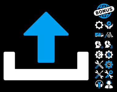Araçlar Bonus ile Vektör Simgesi Yükle