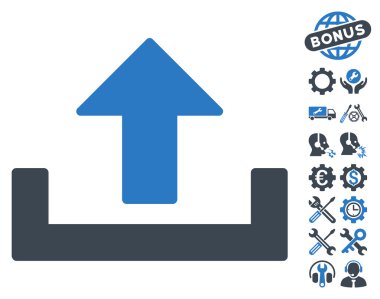 Araçlar Bonus ile Vektör Simgesi Yükle