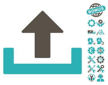 Araçlar Bonus ile Vektör Simgesi Yükle