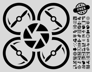 Bonus ile çekim dron simgesi