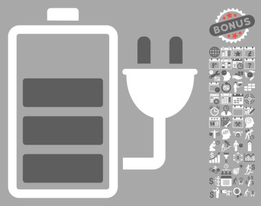 Bonus ile şarj pil simgesi