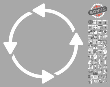 Bonus döndürme Ccw simgesi