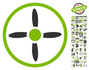 Bonus ile dron vida simgesi