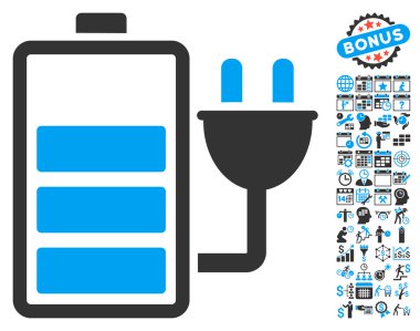 Bonus ile şarj pil simgesi