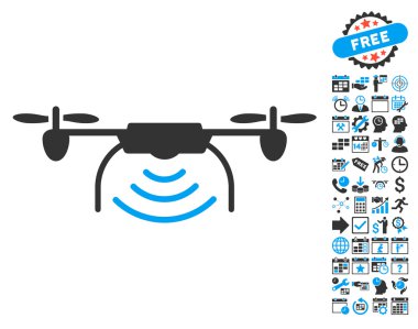 Bonus ile radyo verici Airdrone simgesi