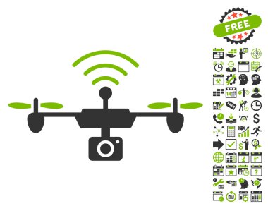 Radyo kamera Airdrone simgesi Bonus ile