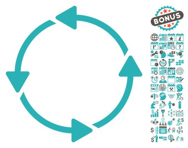 Bonus döndürme Ccw simgesi