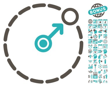 Yuvarlak alan sınır simgesini Bonus ile