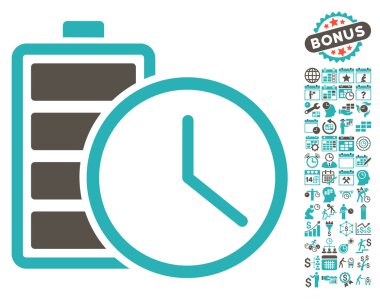 Pil saat simgesini Bonus ile