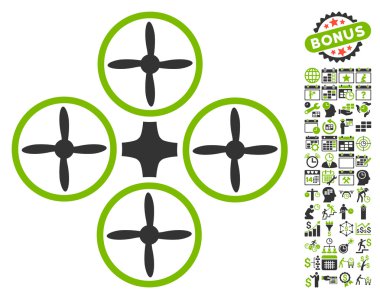 Bonus ile Quadcopter simgesi