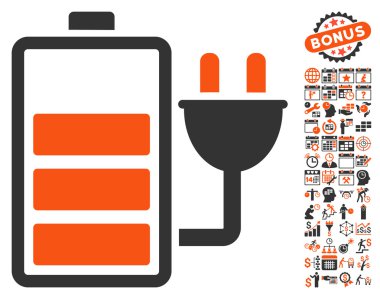 Bonus ile şarj pil simgesi