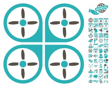 Bonus ile helikopter simgesi