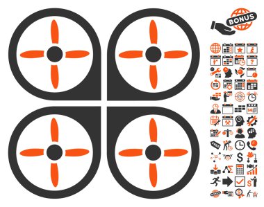 Bonus ile helikopter simgesi