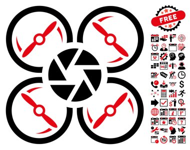 Bonus ile çekim dron simgesi