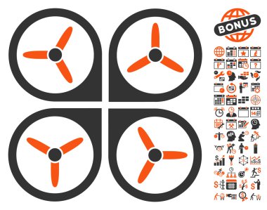 Bonus ile Quadrotor simgesi