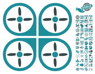 Bonus ile helikopter simgesi