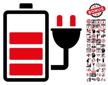 Bonus ile şarj pil simgesi