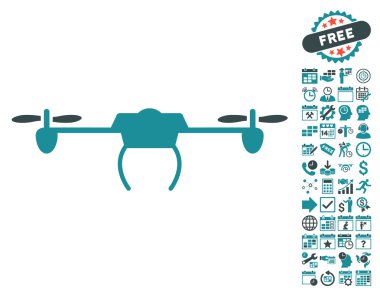 Bonus ile dron simgesi