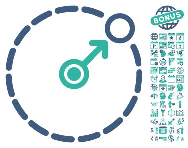 Yuvarlak alan sınır simgesini Bonus ile