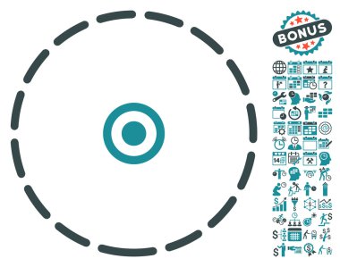 Bonus yuvarlak alan simgesi