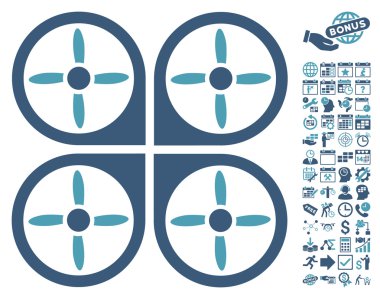 Bonus ile helikopter simgesi