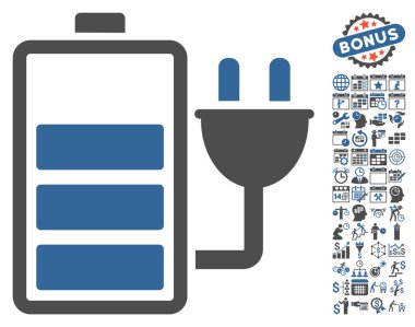 Bonus ile şarj pil simgesi