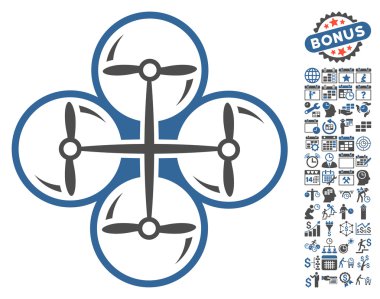 Bonus ile dron vida simgesi