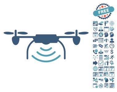 Bonus ile radyo verici Airdrone simgesi