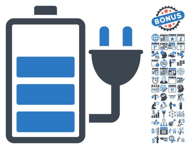 Bonus ile şarj pil simgesi