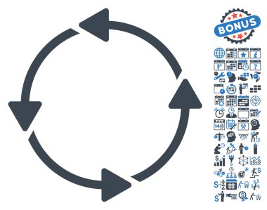 Bonus döndürme Ccw simgesi