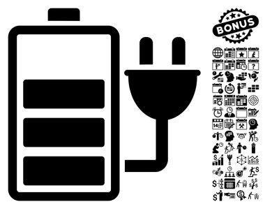 Bonus ile şarj pil simgesi