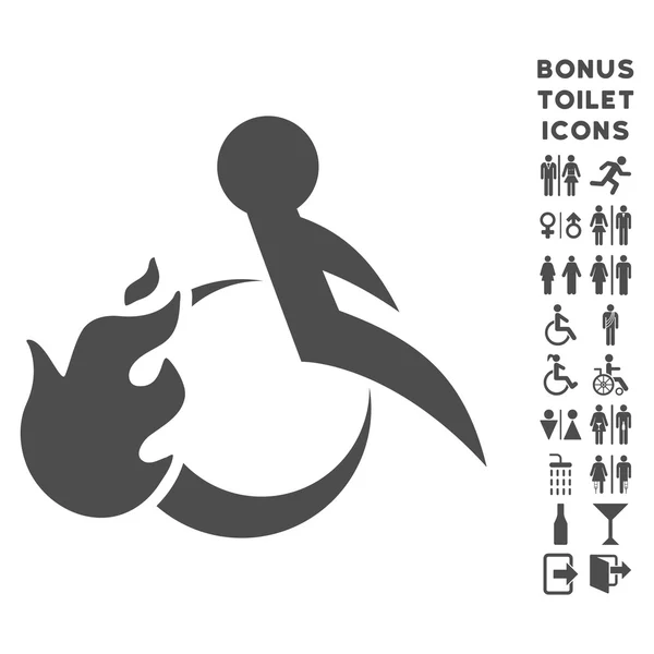 Уволенные икона и бонус за плоский вектор пациента — стоковый вектор
