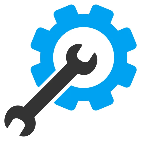Installatie Tools platte-pictogram — Stockvector