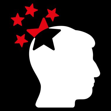 Yıldız kafa düz simgesi isabet