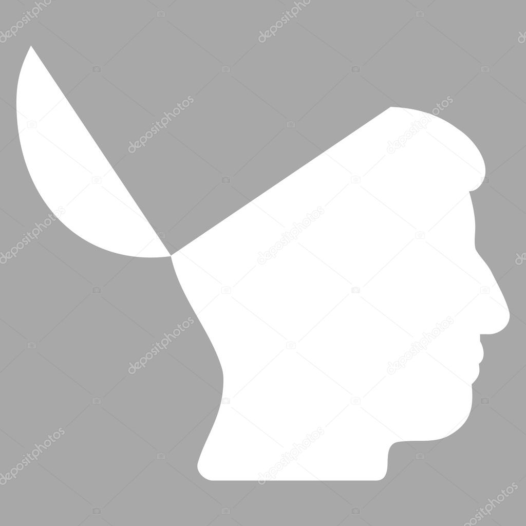 Open Mind Flat Icon