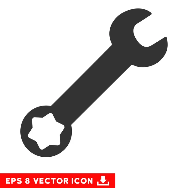 Wrench Vector Eps Icon — Stock Vector