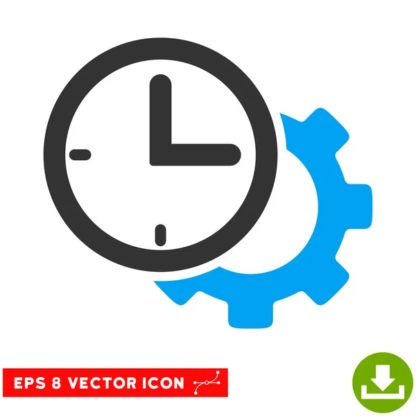Час Налаштування передач Векторні піктограми Eps — стоковий вектор