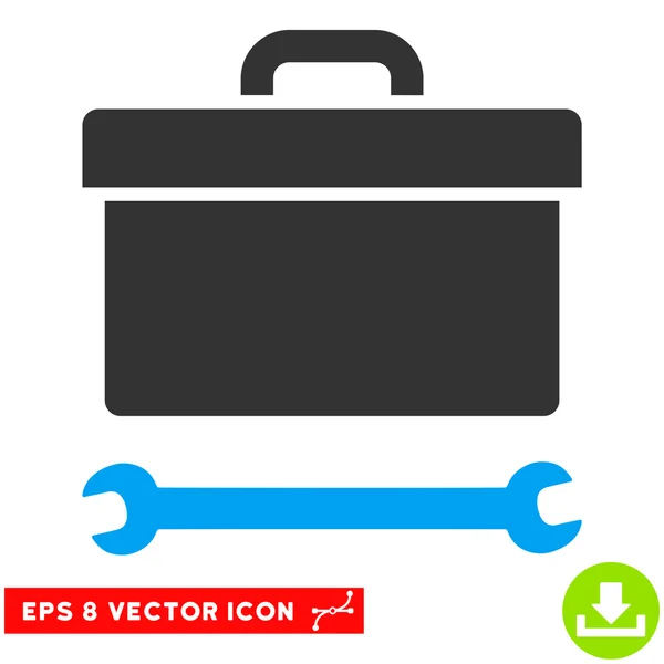 Caja de herramientas Vector Eps icono — Vector de stock