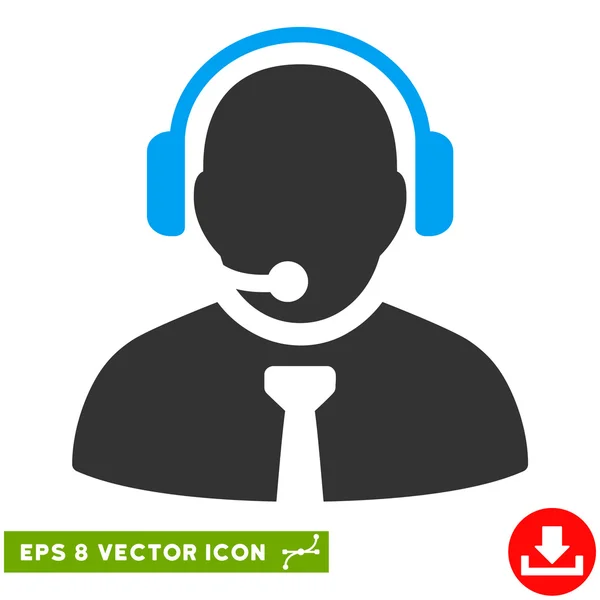 Unterstützung Manager Vektor eps Symbol — Stockvektor