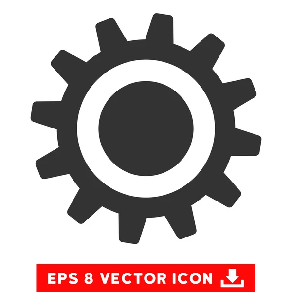 Cog Vector Eps Icon — Stock Vector